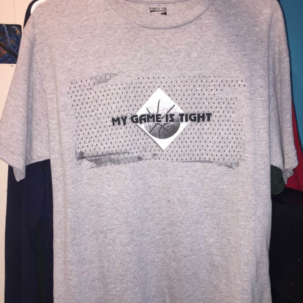 “My game js tight “ tee